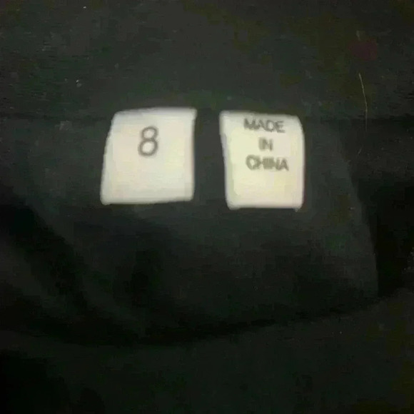 DEREK LAM 10 CROSBY BLACK FLARED MINI SKIRT SIZE 8 - Picture 3 of 3